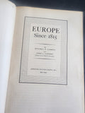 Europe Since 1815, Garrett and Godfrey HB 1947, History Book