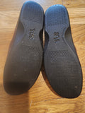 Sas Womens Viva Teak Leather Slip Ons Brown Size 8