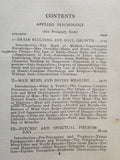 1916 Antique Book METHOD Riddell Lectures Applied Psychology & Vital Christianit