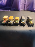 Red Rolls Royce Silver Ghost 1906 Made In Hong Kong Diecast No.302 ,304 ,305,306
