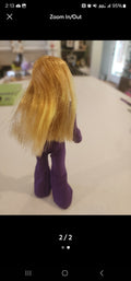 MEGO Vintage 1972 DINAH MITE Jointed Action Figure 7 1/2" DOLL, Outfit & Belt