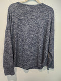 Time & Tru Women's long sleeve Shirt 2xl heather black
