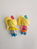 Two Nickelodeon Jojo Siwa Live Your Dream 3" Inch Mini Collectible Figures 2019