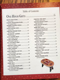 One-Hour Christmas Crafts - Leisure Arts Staff (1998, Hardcover Book)