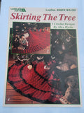 Vintage 1990s 2 Booklets -  Crystal Snowflakes 2825 & Skirting The Tree 2523