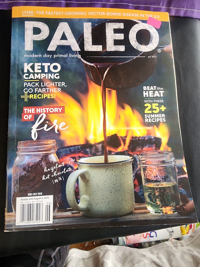Paleo modern day primal living.  Keto camping