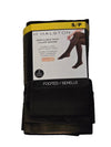 H Halston Sheer Illusion Tights Black Size S/P 2 Pairs