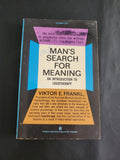 Man's Search for Meaning : An Introduction to Logotherapy by Viktor Frankl (1968)