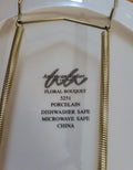 American Atelier 8" Plate Decor with brass hangers new in box