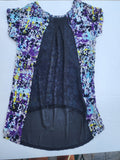 Cato Abstract Print v-neck Top - Women's Size Small - Excellent Condition!
