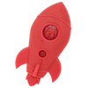 Rocket Ship Ultra Durable Nylon Dog Chew Toy