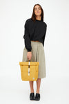 Roll Mini Backpack Mustard