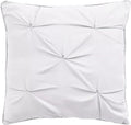 Vcny Home Carmen Pintuck 4 Piece Comforter Set, Queen Bedding