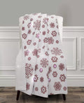 The Mountain Home Collection Led Holiday Printed Throw, 50 x 60