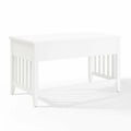 Crosley Adler  Elegant Computer Desk in White Finish (CF6508-WH)