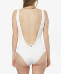 ONeill Womens Salt Water Solids Macrame One Piece Swimsuit, Size Medium