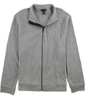 Tasso Elba Mens Zip-Front Heathered Jacket