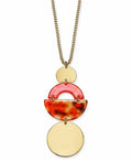 Alfani Tortoise-Look Geometric, 36in Pendant Necklace