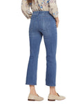 NYDJ Womens Marilyn Straight Ankle Jeans in Petite, Size 0P