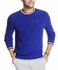 Tommy Hilfiger Mens Geneva Regular-Fit Tipped Ribbed-Knit Sweater