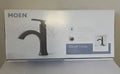 Moen Ellicott Single Handle Bathroom Faucet Matte Black Finish 84632BL