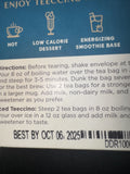 Teeccino Dandelion Dark Roast Chicory Herbal Tea, Organic, 20 Tea Bags