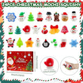 Govetom 2025 Christmas Advent Calendar 24 Days Multi-color Mochi Squishy Toys
