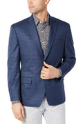 Michael Kors Mens Classic-Fit Check Sport Coat, 40R