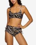 Hula Honey Juniors Eternal Animal Bralette Bikini Top, Size Xs