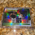 Zion Williamson & Ja Morant Jersey Swap #10 2020-21 NBA Hoops Holo Silver+Base