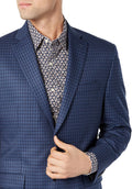 Michael Kors Mens Classic-Fit Check Sport Coat, 40R