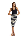 Ralph Lauren Womens Navy Stretch Textured Midi Pencil Skirt, Size Large