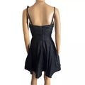 Wow Couture Womens Sweet Heart Fit and Flare Textured with Lurex Dress,Small