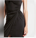 Express Body Contour Fitted Skirt Large Midi Built In Shapewear, Medium