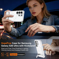 Galaxy S26 Ultra Case with Kickstand Shockproof Clear