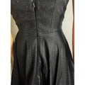 Wow Couture Womens Sweet Heart Fit and Flare Textured with Lurex Dress,Small
