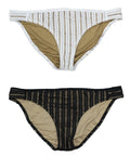 Bar III Crochet Overlay Side Tab Solid Color Hipster Bikini Bottom