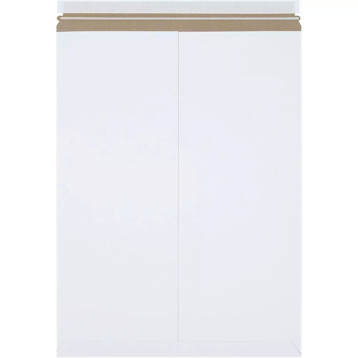 U-Line Self-Seal StayFlat Mailers, 20 X 27, White, 50/Case