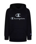 Champion Big Girls Glitter C Script Hoodie