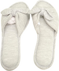Charter Club Womens Open-Toe Knot Slippers