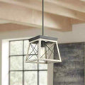 Progress Lighting Briarwood Collection 1-Light Graphite Pendant