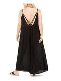 Raviya Womens Plus Size Cotton Maxi Dress Cover-up