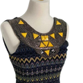 Francescas Collections Aztec Print Dress, Size Small