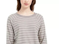 Ultra Flirt Juniors Striped Drawstring-Hem Top
