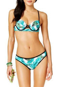 Hula Honey Torrid Tropics Palm Print Push Up Bikini Top, Size X-Small