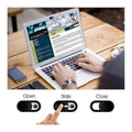 SaharaCase - Anti-Spy Privacy Camera Cover (6-Pack) - Black