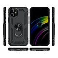 Military Series Black Kickstand Case - iPhone 12 mini