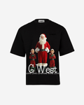 G West Santa & His Elves Oversized T-Shirt Mens