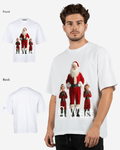 G West Santa & His Elves Oversized T-Shirt Mens