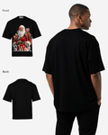 G West Santa's Joyride Oversized  T-Shirt Mens